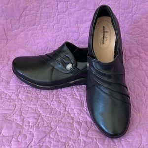 Clarks Leather Loafer Shoes